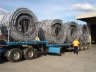 PE Communication Conduits on Truck
